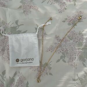 Gorjana Gold Lock Necklace